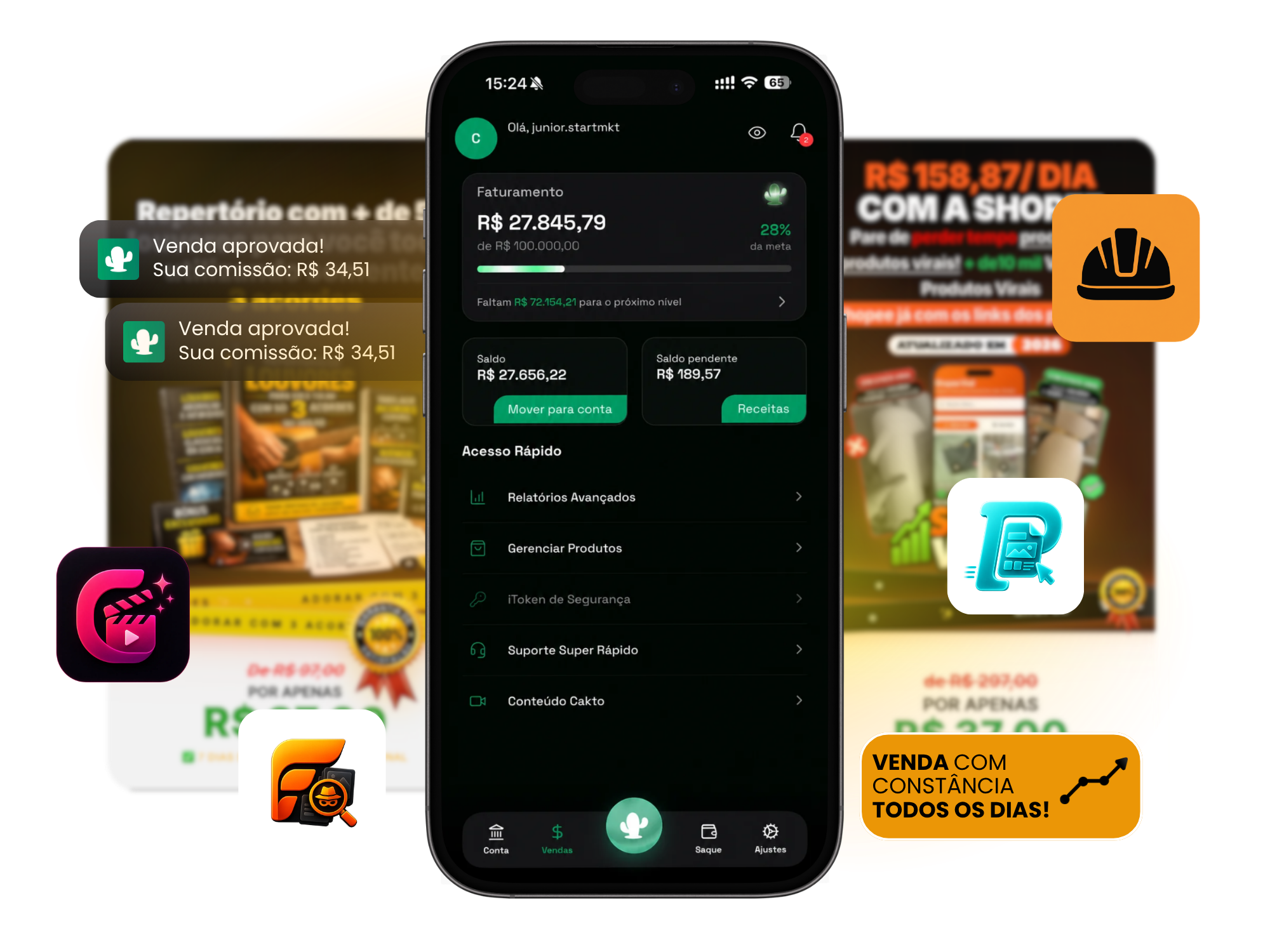 Entregável em mini app